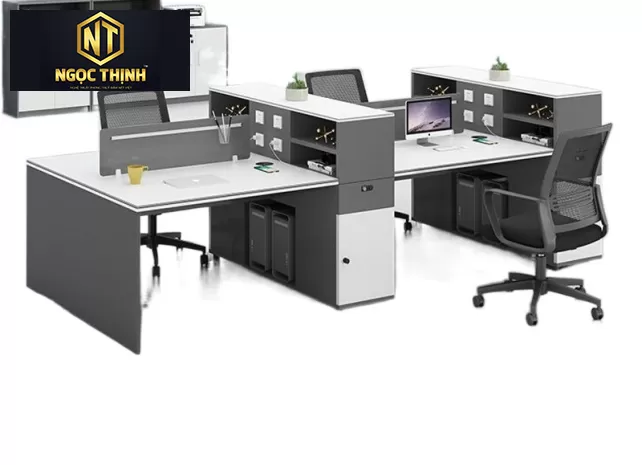 Mẫu bàn làm việc cho tập thể đơn giản hiện đại sang trọng Mẫu bàn làm việc cho tập thể đơn giản hiện đại sang trọng